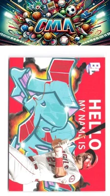 2023 Topps Big League #RC-2 Mike Trout Roll Call Wildstyle Edition - Image 1 of 2