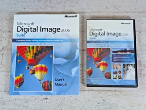 Microsoft Digital Image Suite 2006 w Manual Image Editing PC Software X11-13935 - Picture 1 of 6