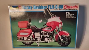 Revell 7909 Harley Davidson FLH-C-80 Classic Unbuilt Original Box S033-80 - Picture 1 of 9
