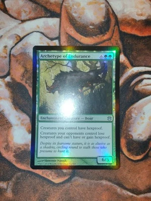 NM FOIL Archetype of Endurance Born of the Gods MTG Magic the Gathering - Image 1 of 2