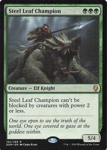 Steel Leaf Champion Dominaria Regular - Picture 1 of 1