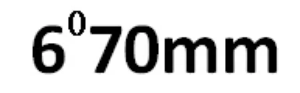 Vástago de fibra de carbono de ángulo de 6 grados/17 grados Vástago de bicicleta de montaña/carretera  Foto 1 de 4