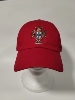 Portugal Nike Gorra Sombrero Muestra Raro Béisbol Papá Sombrero Rojo Verde Nike Swoosh  Foto 1 de 4