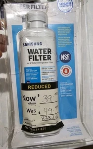 Filtro acqua frigorifero NUOVO APERTO originale Samsung DA97-17376B HAF-QINS/EXP/FM8 - Foto 1 di 1