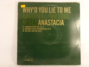 ANASTACIA WHY'D YOU LIE TO ME (307) 3 Track Promotional 12" Single plus Company - Picture 1 of 7