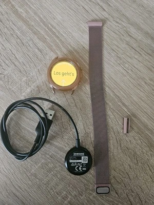 Samsung Galaxy Watch3 41mm Edelstahlgehäuse mit Metallarmband in Mystic Bronze - Bild 1 von 4