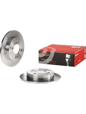 Brembo Disc Brake Rotor (Single) 234mm fits Kia Picanto 1.2 TA,JA (08.A916.10) - Image 1 of 4