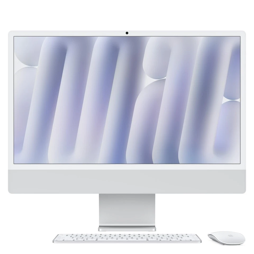 APPLE iMac (2024) MCR24D/A All-in-One PC mit 23.5 Zoll Display Apple M4 Chip