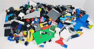 Mixed LEGO Bricks & Pieces Bulk Lot – 2 lbs Assorted Parts ,Plates, Wheels - Picture 1 of 5