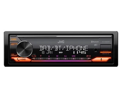 JVC 1-DIN Radio KD-X482DBT WAV/MP3/AUX/RDS/USB/DAB+ - 4x50 W - Bild 1 von 3