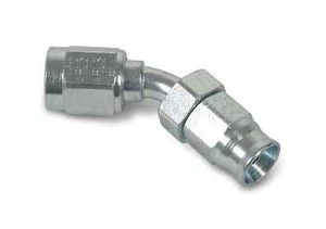 EARLS 604604ERL -4 AN Hose End Non-Adj Tube 45 Stl @SPEEDY - Foto 1 di 1