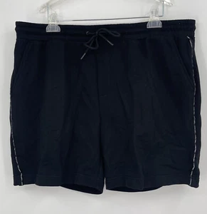 Calvin Klein Black Pull-On Shorts XXL NWT! Side Logo - Picture 1 of 6