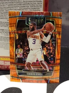 CHRIS PAUL 2021-22 SELECT ORANGE FLASH PRIZM #51 $20 GOLDEN STATE WARRIORS - Picture 1 of 2