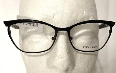 Vera Wang V391 NO Women's Noir Designer Eyeglasses Frame w/ Case 53-15-140 - NWT - Image 1 of 4