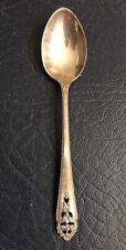 International Silver Queen's Lace  Demitasse Spoon Sterling Silver