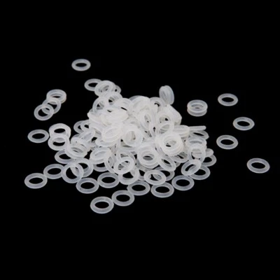 White Keycaps Rubber for Key Cap O Ring Dampeners For Cherry MX Keyboard Dampers - Image 1 of 4