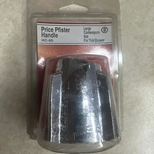 Price Pfister Large Contempura Hot Faucet Handle, Chrome. Lasco HC-65 Tub/shower - Picture 1 of 4