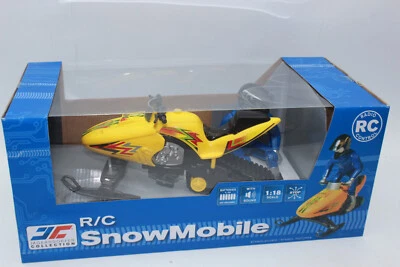 !! SALE !! JC 1807 GELB  Snowmobil RC 1:18 + 2,4 GHz Schneemobil NEU OVP - Bild 1 von 4