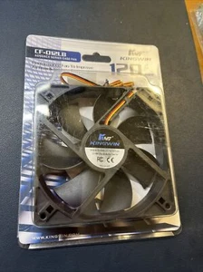 KWI Kingwin Technology CF-012LB Advance Series Case Fan 950RPM 40CFM 19dB(A) 12V - Picture 1 of 2