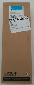 Original Versiegelt Epson T6362 Cyan Datiert 10/2020 - Bild 1 von 3