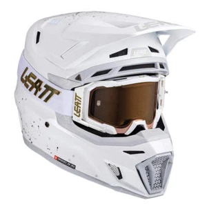 Leatt Moto 8.5 V25 MX 2025 Helmet White - Picture 1 of 11