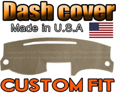 Fits 2004-2008   TOYOTA  SOLARA  DASH COVER MAT DASHBOARD PAD USA MADE /  BEIGE - Image 1 of 4