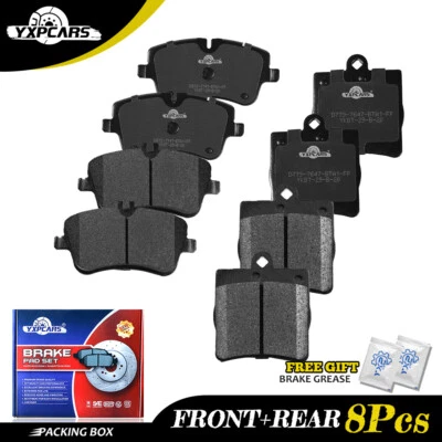 Front Rear Ceramic Brake Pad Fit For 2002 2003 2004 2005 Mercedes-Benz C230 C240 - Image 1 of 4