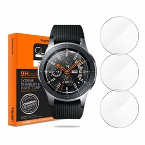 Para Galaxy Watch (46mm) | Spigen [ Glas.tR SLIM ] Protector de pantalla (3Pack) - Imagen 1 de 7