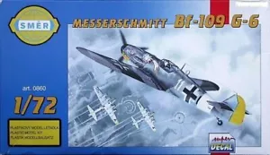 SMER 0860 MESSERSCHMITT BF-109 G-6 1:72 KIT Modellino - Foto 1 di 1