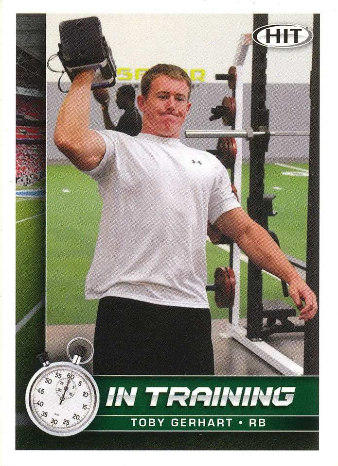 IN-TRAINING Toby Gerhart RC VIKINGS JAGUARS STANFORD - Image 1 of 1