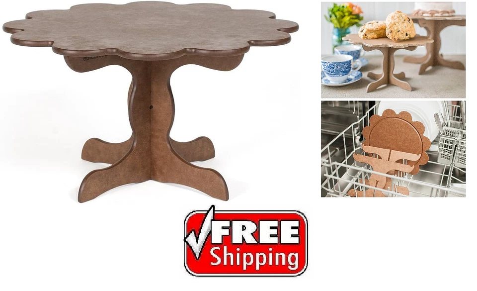 Epicurean Cutting Surfaces Epicurean Pastry Stand, 9.25" by 5.25", Nutmeg - NEW - Image 1 of 1