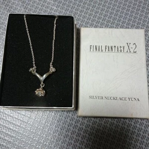 Final Fantasy Ⅹ-2 YUNA Silver 925 Pendant Necklace Square Enix - Picture 1 of 4