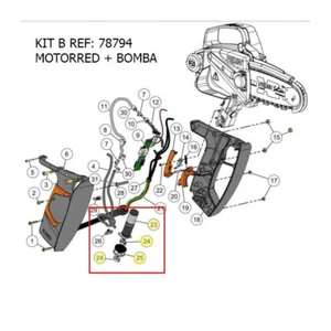 PELLENC KIT MOTORE + POMPA SELLION 78794 - Foto 1 di 1