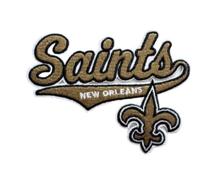 New Orleans Saints NFL Football Team logo da stirare toppa patch USA - Foto 1 di 3