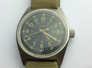 U.S Army - A.C Navigation Hack Watch Type A7 Hand Wind Working Ship Worldwide - Picture 1 of 16