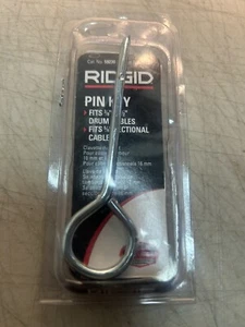 RIDGID 59230 COUPLING PIN KEY STEEL FITS 3/8" &1/2" DRUM CABLES- 5/8" SEC CABLES - Picture 1 of 2