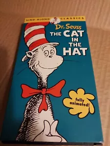 Vintage 1971 Dr. Seuss - "The Cat in the Hat" Sing-Along Classics VHS - Picture 1 of 3