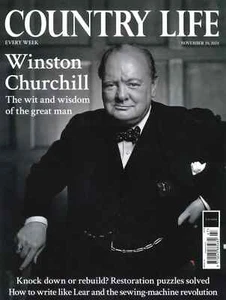 UK Country Life Magazine: Winston Churchill 150th Anniversary, Ed Lear, 20.11.24 - Picture 1 of 3