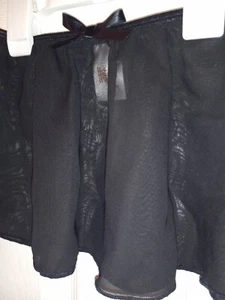 #080 NWT Cat & Jack Girls Size XS (4/5) Black Sheer Dance/Skater Skirt - Picture 1 of 4