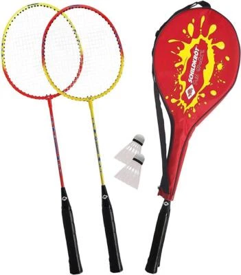 Donic-Schildkröt Badminton Set 2-Player | Badmintonschläger Badmintonball