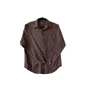 American Living Shirt Men's multicolor Plaid Button Up Long Sleeve SZ/M - Picture 1 of 15