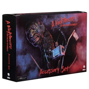 NECA Pesadilla en Elm Street Freddy Krueger Juego de Accesorios De Lujo Oficial - Imagen 1 de 15