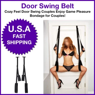 Door Swing Sex Position Toy for Couples Enjoy Game Pleasure Bondage Fetish - Image 1 of 4