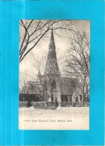 Vintage Postcard-Grace Episcopal Church, Medford, Massachusetts - Picture 1 of 2