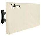 Sylvox Outdoor TV Abdeckung, 600D TV Abdeckung für 70 bis 75 Zoll TV