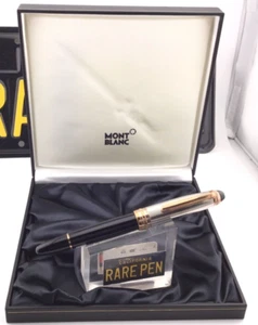 MONTBLANC 146 DOUE 75th Anni Sterling 1924 Fountain Pen 18K M nib NEW Year 1999 - Picture 1 of 11