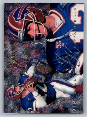 1995 Flair #19 Jim Kelly BILLS - Image 1 of 2