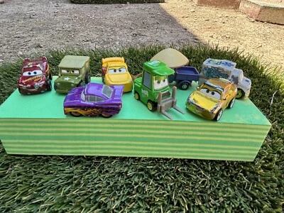 Diecast Mattel DISNEY PIXAR CARS MINIS Lot Of 8 - Image 1 of 4
