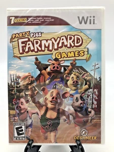 Party Pigs Farmyard Games Nintendo Wii NUOVO SIGILLATO in fabbrica Destineer E 2009 - Foto 1 di 2