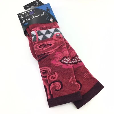 Smartwool Womens Ski Full Cushion OTC Socks Red Size Small NIP New - Image 1 of 4